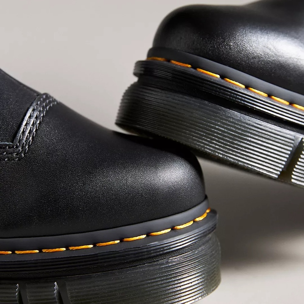 Dr. Martens Black Combat Boots - Picture 3 of 6